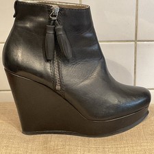 TED BAKER LADIES BLACK LEATHER