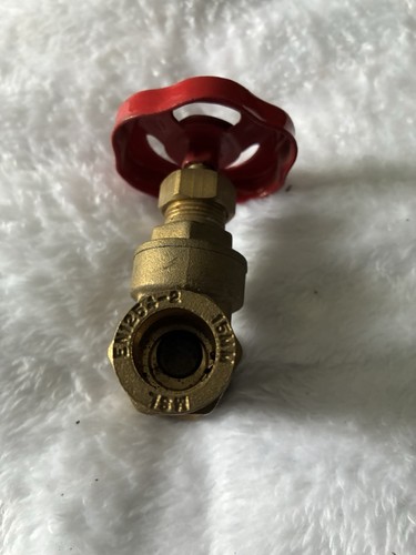 Compression gate valve 15mm - compression,
