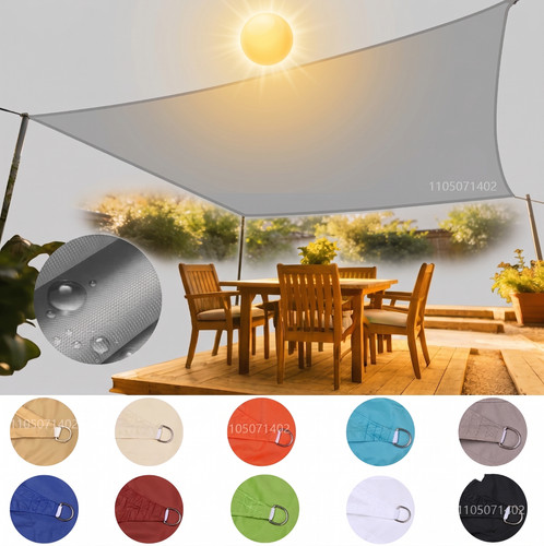 Outdoor sun shade sail - sun, 420d