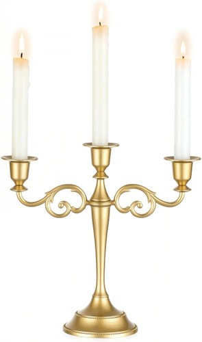 Sziqiqi gold candelabra - sziqiqi,
