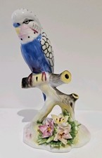 Royal Adderley Budgerigar. Vintage English Bone China Figurine #842