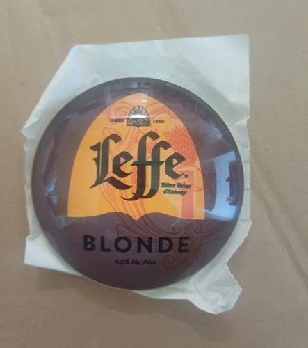 Leffe blonde round - leffe, pump