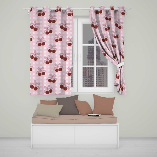 Blackout eyelet curtains - blackout,