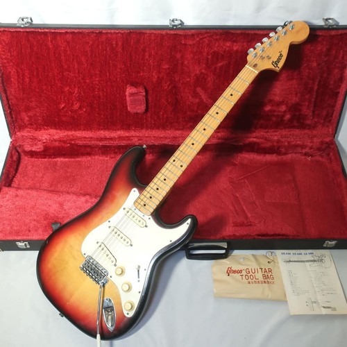 Greco stratocaster gneco logo - greco,