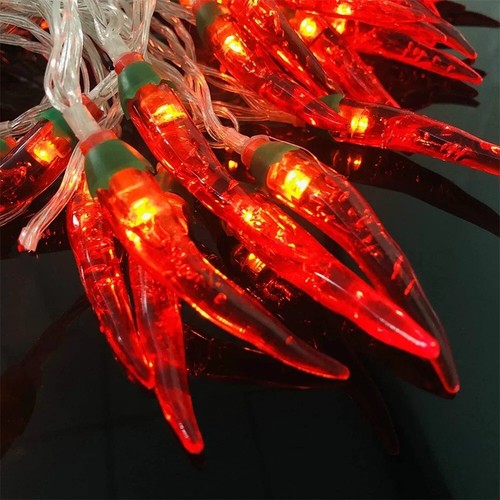 Chili fairy lights - fairy, red