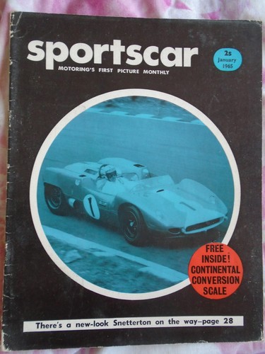 Sportscar jan 1965 bond equipe - sportscar,