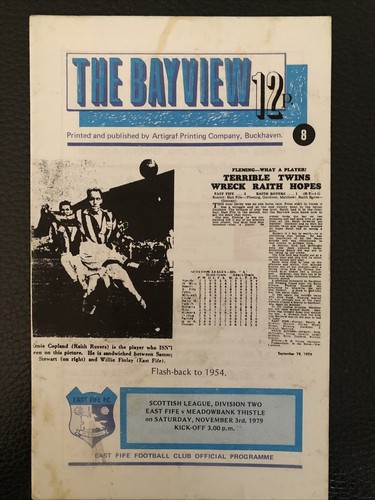 1979 east fife - 3.11.1979., v