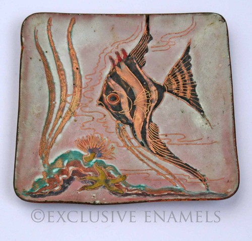 Tropical angel fish hand - tropical,