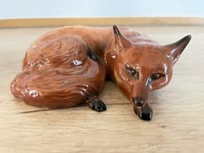 Original Beswick Fox Curled -