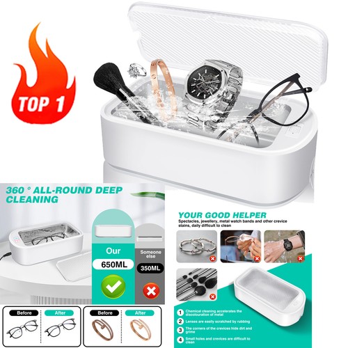 650ml ultrasonic cleaner ultra - cleaner,