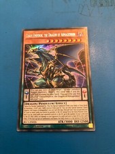 YUGIOH Ultra Rare Chaos Emperor, The Dragon Of Armageddon BLC1-EN026 1st Edition