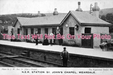NO 84 - St Johns Chapel Railway Station, Weardale, Northumberland c1914