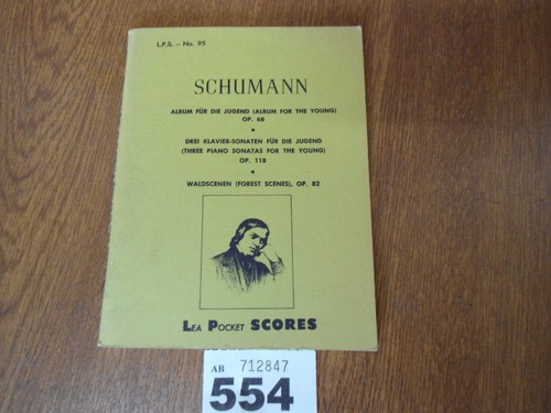 Schumann album 3 piano - album,