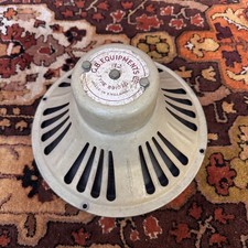 Vintage 1950s 1960s Goodmans / GB Economax Fan Frame Vox AC30 AC15 12" Speaker