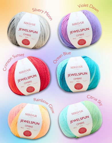 Sirdar jewelspun ombre aran - sirdar,