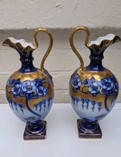 Pair of Art Nouveau Porcelain