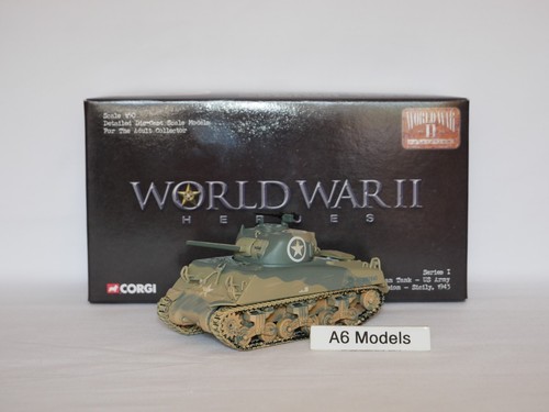 Corgi wwii heroes m4a3 sherman - corgi,