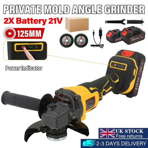 21v 125mm cordless angle - 125mm,
