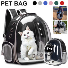 Breathable Astronaut Window Cat Dog Carrier Transparent Backpack Pet Travel Bag