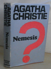 Nemesis by Agatha  Christie 1st edition hardback with damaged dustwrapper  1971