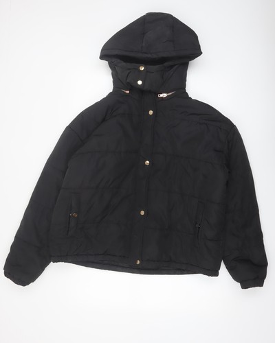Boohoo women black puffer - women’s,