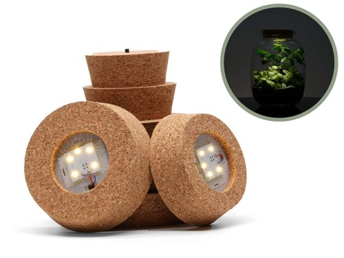 Led cork stopper lid - cork,