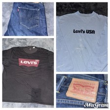 Levi’s Vintage Clothing Bundle 3pc Outfit Jeans Jumper T Shirt Tee 80s 90s Retro