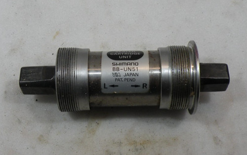 Shimano square taper - square, bottom