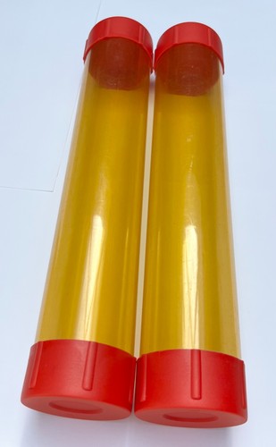 Pack clear orange - clear, 2.5in