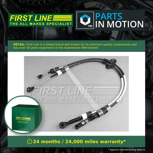 Gear change cable fkg1051 - cable,