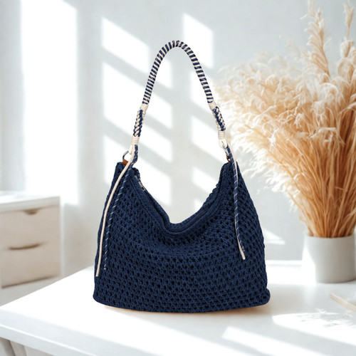 Women crochet hobo shoulder - crochet,