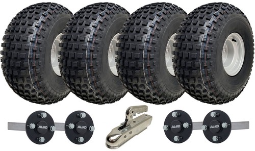 22x11 twin axle - 22x11.00-8, knobby