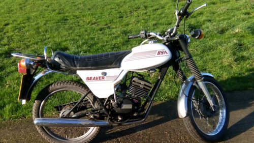 Bsa beaver sports moped with - bsa,