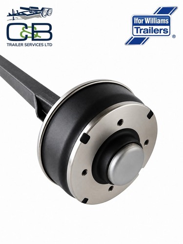 Ifor williams axle 200x50mm - axle,