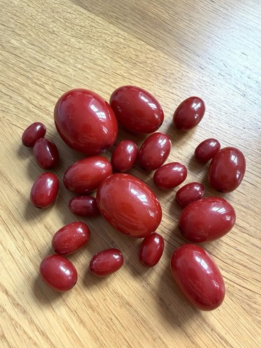 Vintage cherry amber bakelite - vintage,