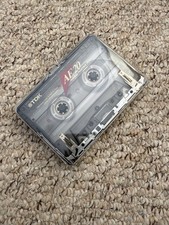 Rare Vintage SONY Walkman cassette player WM-EX610 W/ 3rd Party Transparent Case