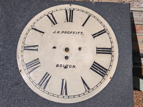 Antique vintage clock face
