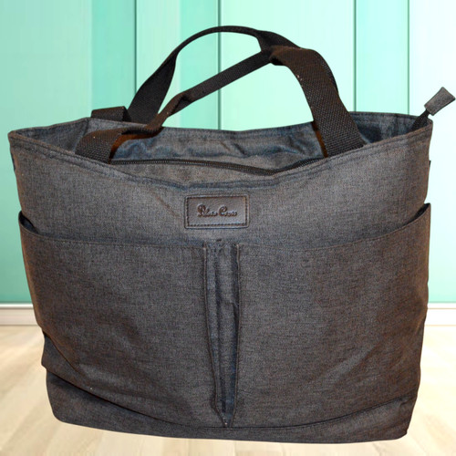 Silver cross grey black - silver,