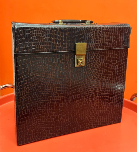Vintage record case vinyl - vintage, lp