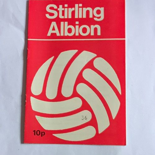 Stirling albion - stirling, v