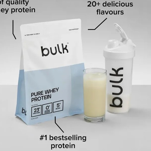Bulk pure whey protein powder - bulk,