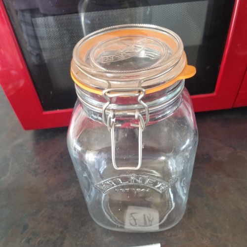 Kilner clip top - glass, 22cm