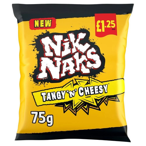 New nik naks tangy - new, cheesy