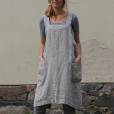 Women's Apron Cotton and Linen