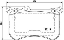 Brembo P50098 Front Brake Pad