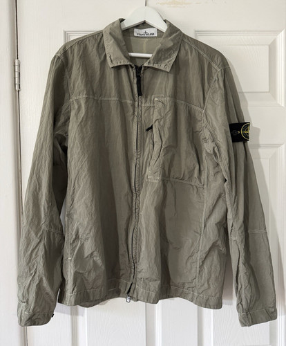 Stone island sage full zip - stone,