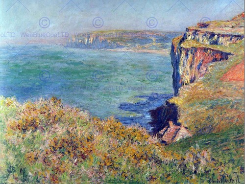 Claude monet cliffs - monet,