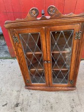 OLD CHARM Carved Oak Corner