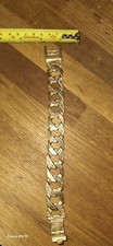  A Massive 108g, Solid 9ct Gold Heavy Bracelet