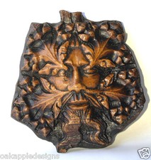 Green Man Reproduction Medieval Church Carving Pagan Gothic Unique Gift Greenman